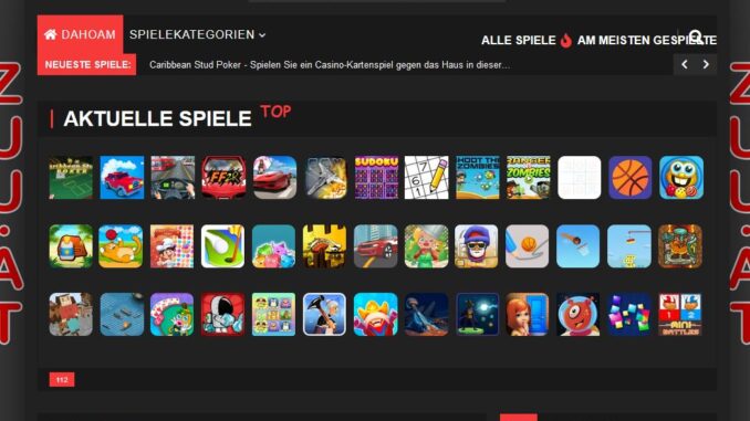 ZUU.at - Kostenlose Online-, Flash- und Browserspiele!