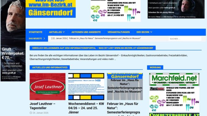 Was ist los? www.im-Bezirk.at Gänserndorf